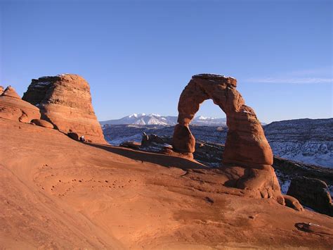 Delicate Arch Sunset Arches National Park