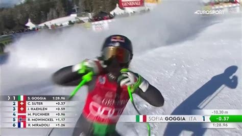 ‘what A Run Sofia Goggia Extends Lake Louise Downhill Dominance Alpine Skiing Video