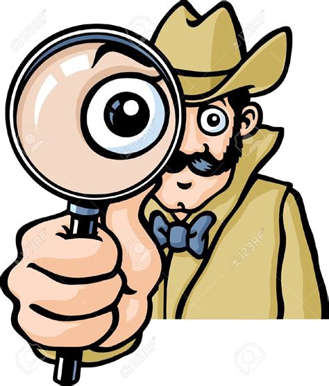 Detective Cliparts Add A Touch Of Mystery And Intrigue To Your Designs
