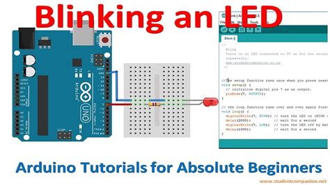 How To Blink An Led With Arduino Arduino Tutorial Arduino Arduino Hot