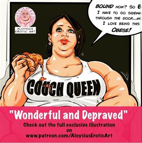 i made a 580lbs illustration of curvage model couch queen she said it s wonderful and depraved