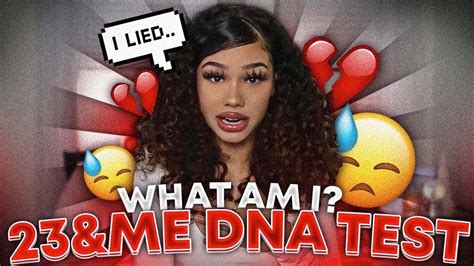Ethnicity Reveal 23andme Crazy Dna Test Results Tannayakillva Youtube