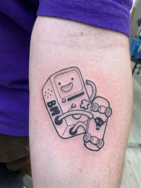 Bmo By Josh At Transcendence Tattoo In Escondido Adventure Time