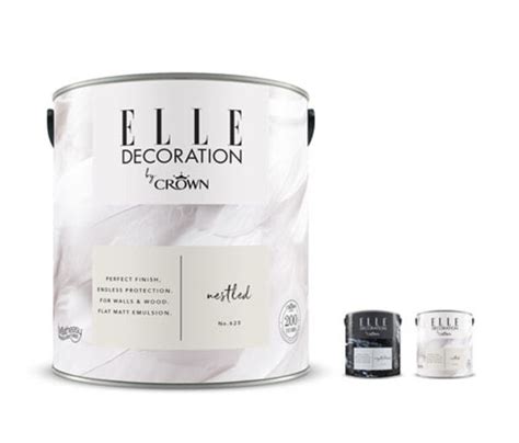 Elle Decoration By Crown Premium Wandfarbe Im Set Mit Testern Farbe