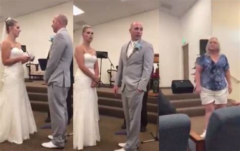 Monster Mother In Law Interrupts Wedding Ceremony Mid Vows