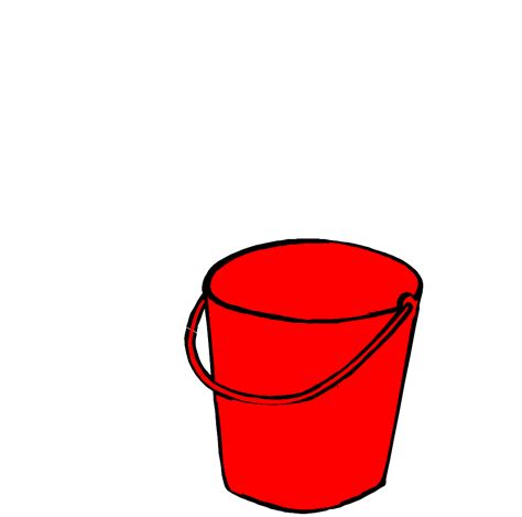 Red Bucket Clip Art At Vector Clip Art Online Royalty Free