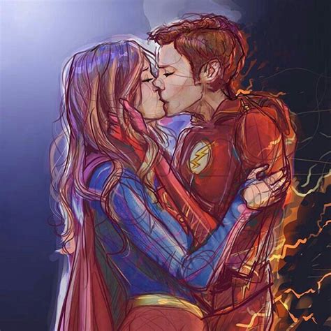 Supergirl And Flash Clark Kent Art Adventure Time Superman Flash Barry Allen Flash Wallpaper