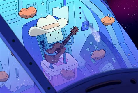 Adventure Time Distant Lands Clip Sees Bmo In Space