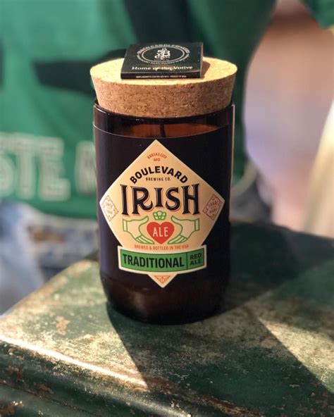 Boulevard Irish Ale Is In The House This Commissioned Brew Candle Is