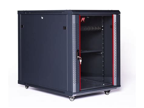 Sysracks 12U 35 Inch Depth Fully Locking Server Rack Cabinet On Wheels