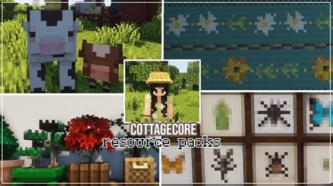 🌱 Top 10 Aesthetic And Cute Cottagecore Minecraft Texture Packs Tweaks