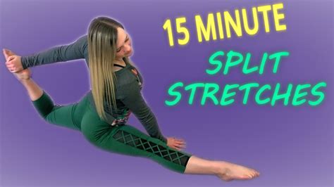 Follow Along Splits Stretching Routine Youtube