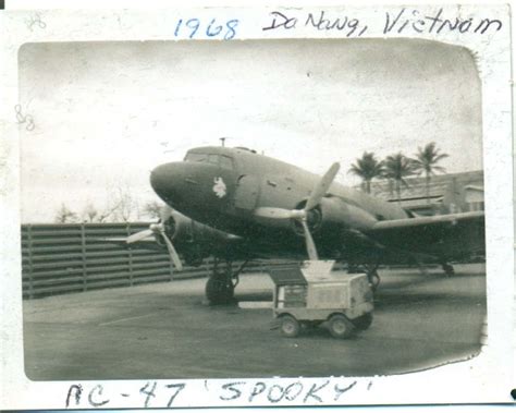 Vietnam War Da Nang Air Base Ac 47 Spooky 1968 Air Force Vietnam 366