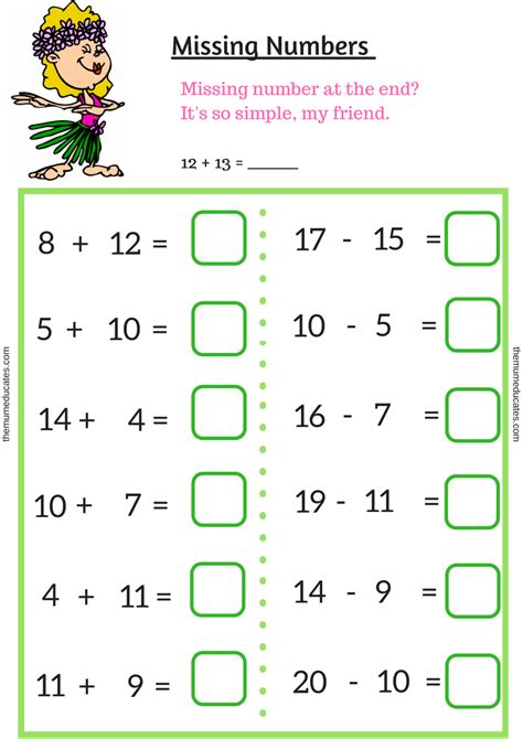 How To Solve Missing Numbers Problem In Year 2 The Mum Educates