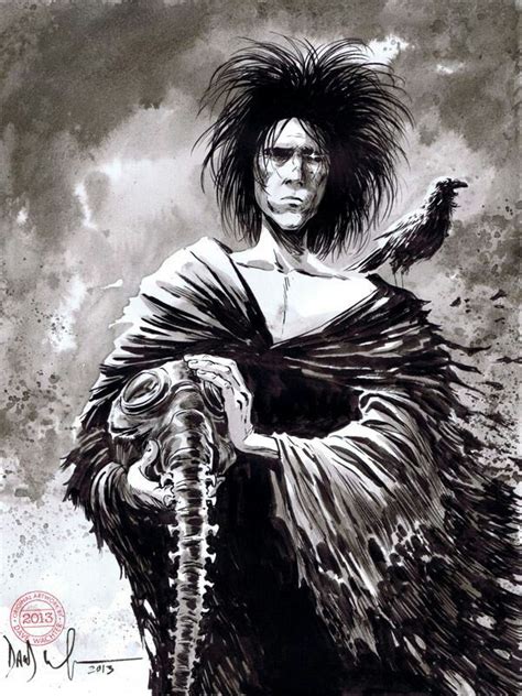 Morpheus From Neil Gaimans Sandman Art By Dave Wachter Sandman