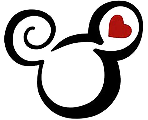 Mickey Love Decal With Images Mickey Mouse Tattoos Disney Tattoos