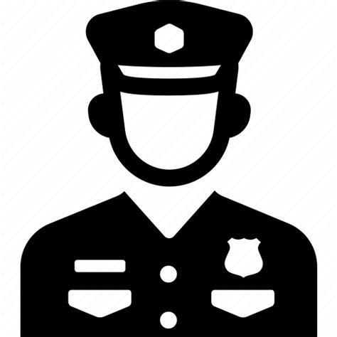 Avatar Cop Guard Police Secure Security Staff Icon