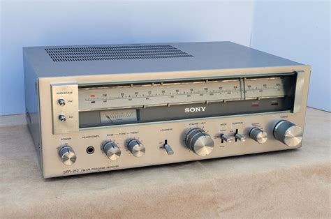 Vintage 70s Sony Str 212 Amfm Stereo Receiver 20w Reverb
