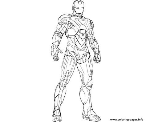Iron Man Mk 85 Coloring Pages ~ Avengers Endgame Iron Man Mark 85