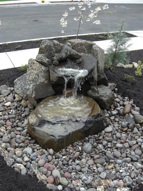 Small Water Fountains For Patios Backyard Design Ideas