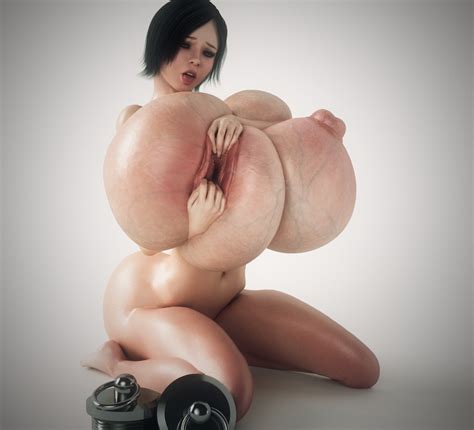Hentai Giant Boobs Huge Nipples Lactating Mega Porn Pics
