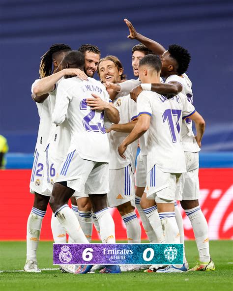 Real Madrid Cf 🇬🇧🇺🇸 On Twitter 🏁 Ft Realmadriden 6 0 Levanteuden