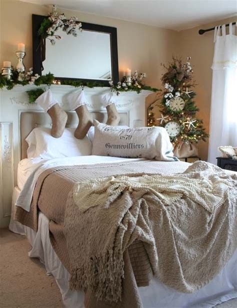 If you love a decorative bedroom, you will need to check out this list of bedroom decoration ideas that will stun you! 30 Christmas Bedroom Decorations Ideas
