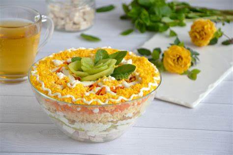 Салат Африка киви курица яблоко сыр яйцо рецепт фото пошагово и видео Картинка - Салат Африка киви курица яблоко сыр яйцо рецепт фото пошагово и видео