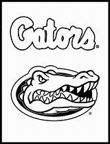 Gators Florida Coloring Pages Logo Gator Football Printable Silhouette State University Alligator Drawing Chomp Uf Seminoles Fla Cameo Logos College sketch template