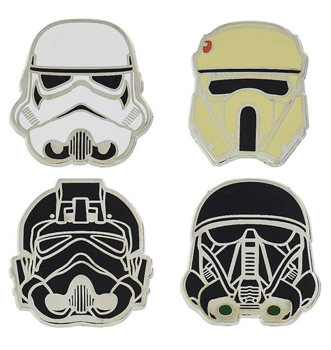 Star Wars Rogue One Helmet Pin Set Disney Pins Blog