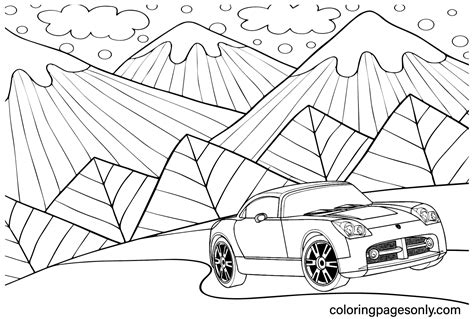 Dodge Razor Coloring Page Free Printable Coloring Pages
