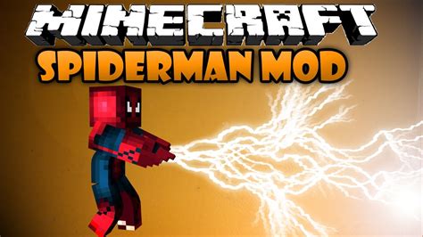 Minecraft The Spiderman Mod Youtube