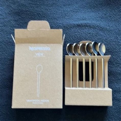 Nespresso Dining Nwt Set Of 6 Nespresso View Spoons Medium Poshmark