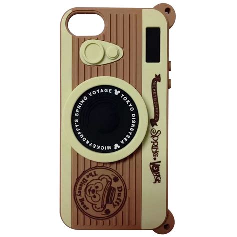 Retro Camera Style Silicone Case With Strap For Iphone 55s