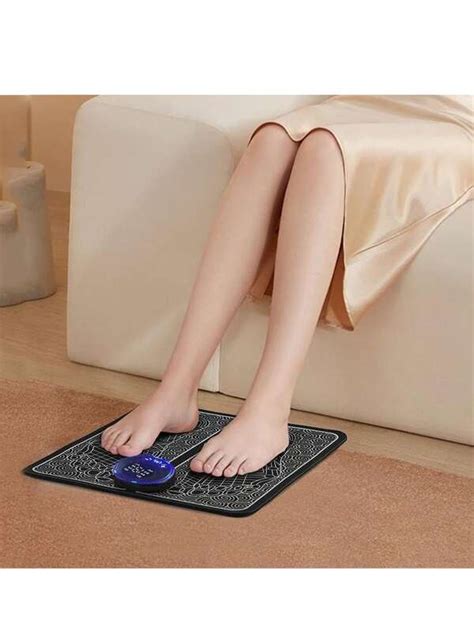 Foot Massager Pad Acupressure Mat Relax Feet For Home And Office Use Portable Electric Massage