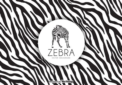 Free Zebra Print Background Vector Download Free Vector Art Stock