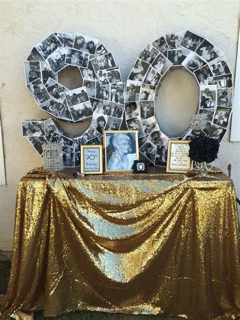 A 90th birthday is a big milestone and anyone reaching it deserves a grand celebration. 90th 1920's birthday party! See more party ideas at ...