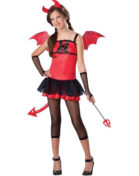 Fancy Dress Childrens Devil Fancy Dress Costume Demon Satan Halloween