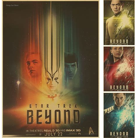 Star Trek Beyond Retro Poster Sulu Movie Vintage Posters Wall Decor