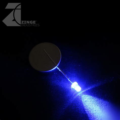 Leds Set Of 10 Blue Solid Constant Light Zinge Industries