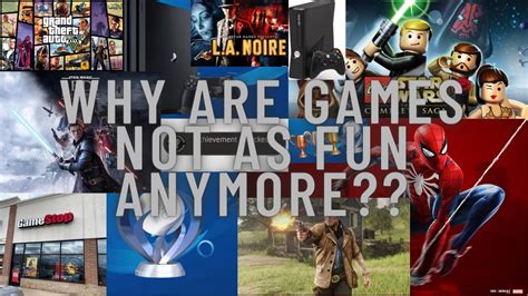 Why Aren't Video Games As Fun Anymore? - YouTube