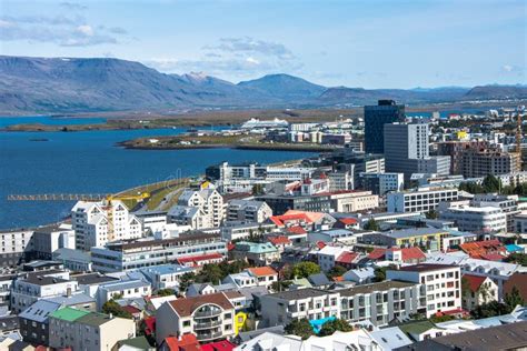 Scenery View Of Reykjavik The Capital City Of Iceland In Summer Season