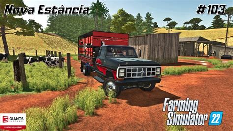 Coloquei A F4000 No Puxe Dos Terneiros Estância Ponte Funda Farming Simulator 22 Ep 103 Youtube