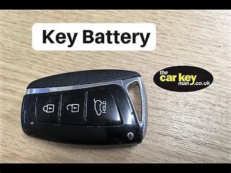 The remote key of grand i10 uses a 3 volt lithium battery which will normally last for several years. Key Battery Hyundai Santa Fe Keyless HOW TO change - YouTube