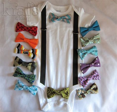 Items Similar To Baby Boy Suspender Outfit With Your Choice Of 1