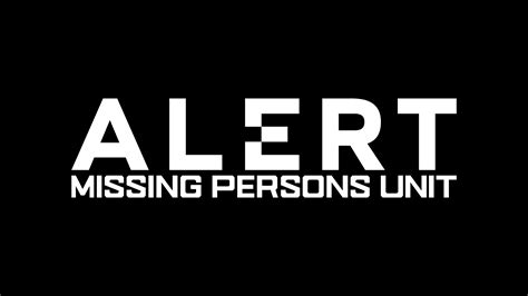 Alert Missing Persons Unit