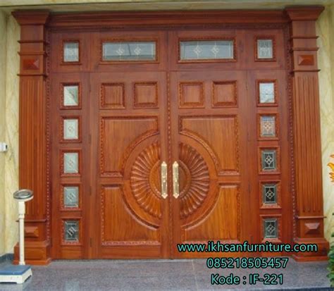 Pintu Rumah Kuputarung Mewah Model Kusen Pintu Jati Mewah