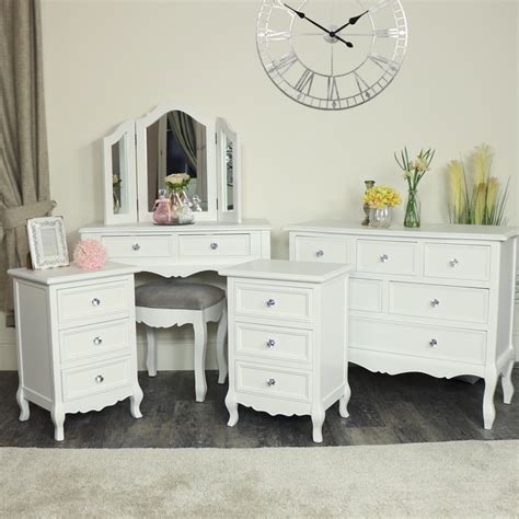 Browse our beautifully designed white bedroom collections. White Furniture Set - Victoria Range | Melody Maison®