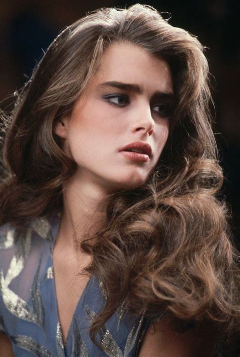 Brooke Shields Young Brooke Shields Joven 1980 Hairstyles Vaquera