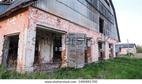 Abandoned Old Run Down Building Village Stock Photo 1480885700